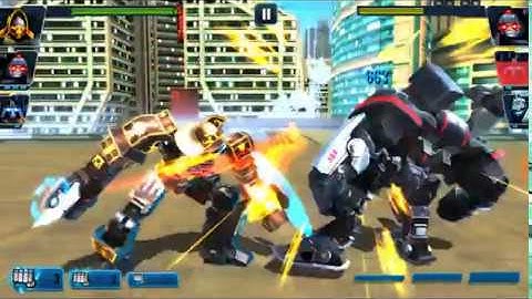 NO SPECIAL ASSAULT POWER fight with Thraex , Obliterator and Osiris in Ultimate robot fighting