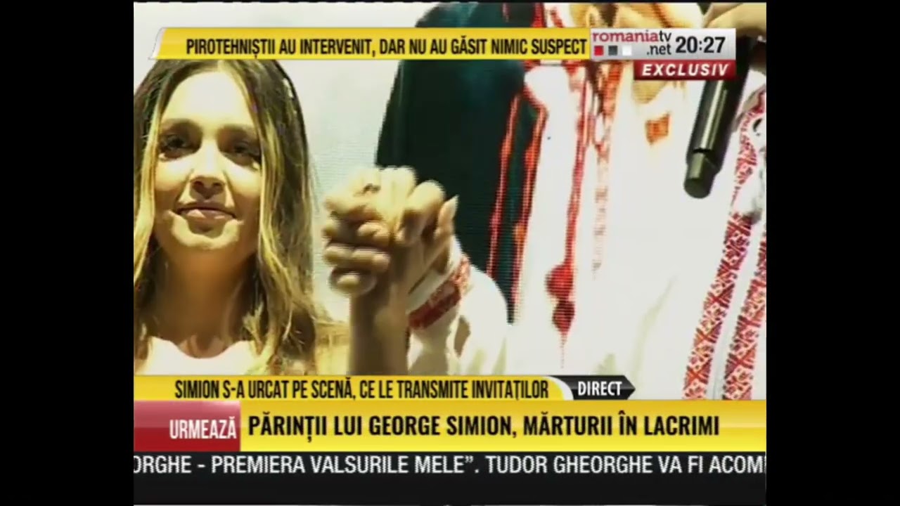 (content warning: sarut intre doi heterosexuali la sfirsit) George Simion si Ilinca - discurs 2