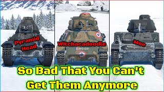 the worst tank lineup in war thunder - so bad that gaijin removed them - tanksgiving