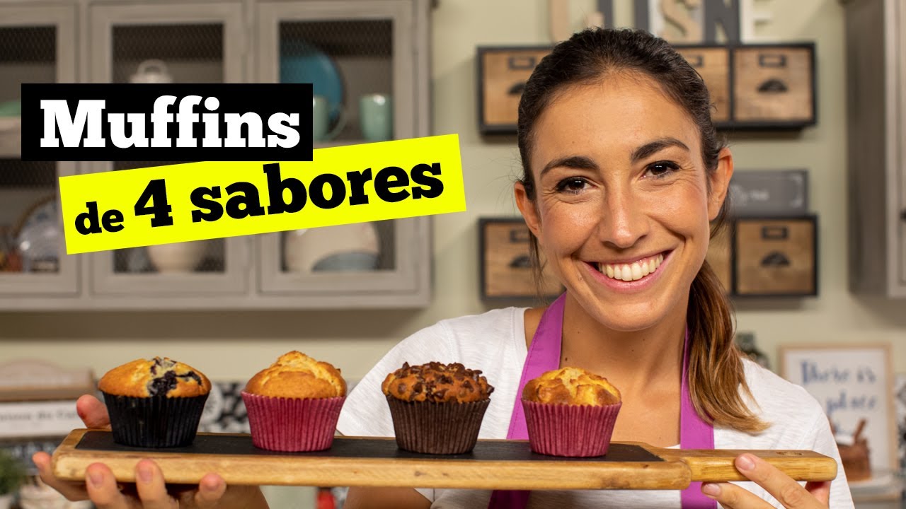 🧁 MUFFINS DE 4 SABORES 🧁