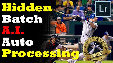 Hidden Batch A.I. Auto Processing in Lightroom