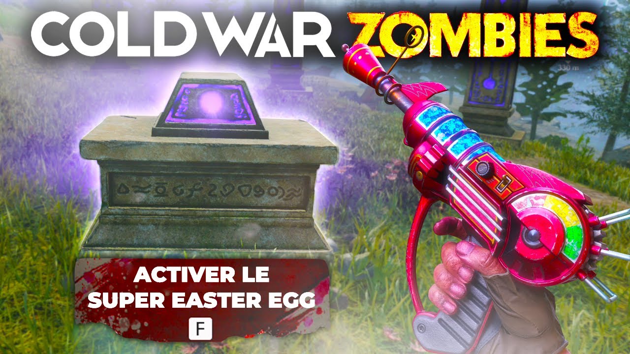 Faire le SUPER EASTER EGG de COLD WAR ZOMBIE & TOUTES les RÉCOMPENSES ! 🧟‍♂️ (Tutoriel FR)