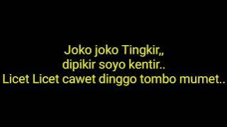 Download lagu Los Bendrong - Joko Tingkir Licet Cawet