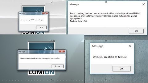 Lumion 12 pop up errors solved | WRONG creation of texture