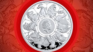 Queen's Beasts Completer 10oz Silver Coin