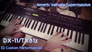 Yamaha DX11 'FM Depths' Soundset 32 Custom Performances