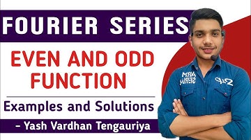 Fourier series examples and Solutions for even and odd functions #fourierseries