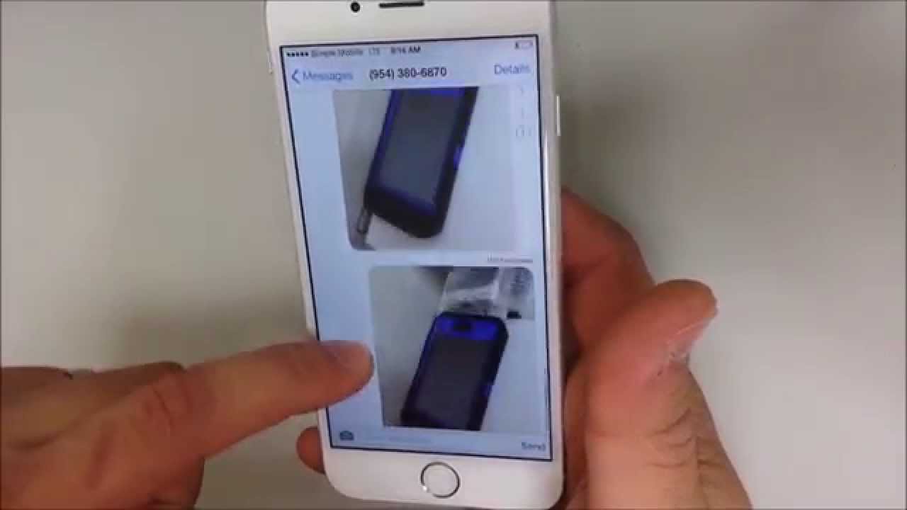 Simple Mobile Picture Message Mms Web Settings Iphone 6 6 Plus Ios 8 Youtube