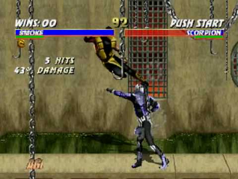 Robot Smoke vs Male Ninjas Endurance
