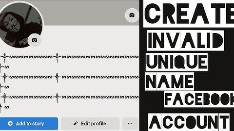 How to create Invalid Unique Name Facebook Account 2022/23|• unique name kesay banay 🔥👈