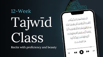 Lesson 5: Introduction to Sifaat | Tajwīd Class 2022