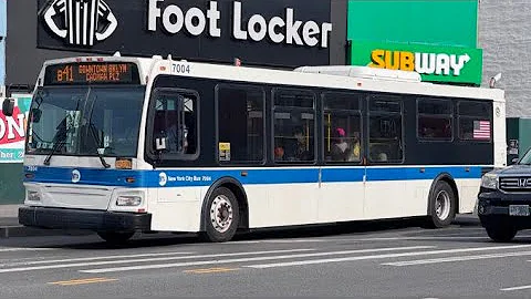 B41 Bus Announcements to Downtown Brooklyn Cadman Plaza. (Vianova NSS) Part 2.