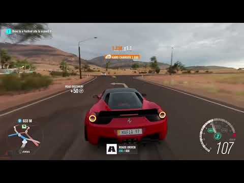 Forza Horizon 3 XBOX Series X Gameplay - Ferrari 458 ITALIA 2009 P2