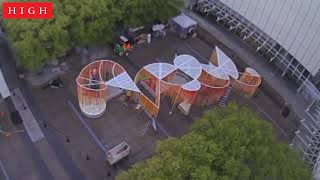 Watch Outside the Lines by Bryony Roberts Studio come to life at the High Museum