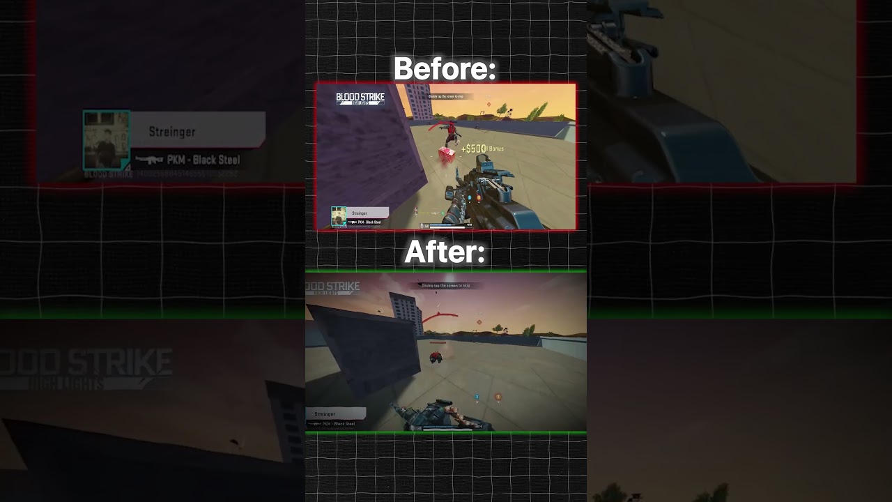 Before vs After Gaming Highlights Edit for my client @Streinger