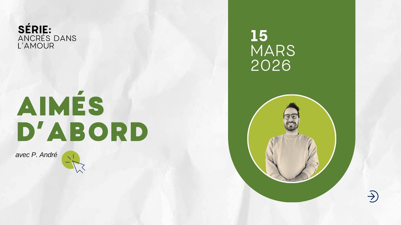 Aimés d'abord- Réunion du CCDM - Dimanche 15 mars 2026