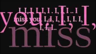 I Miss You- Aaliyah Lyrics
