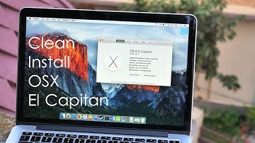 How to : Factory Reset / Hard Reset your MacBook (OS X El Capitan)