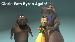 Gloria eats Byron Again!