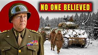 What Patton Did When They Told Him Third Army Could Not Reach Bastogne in Time