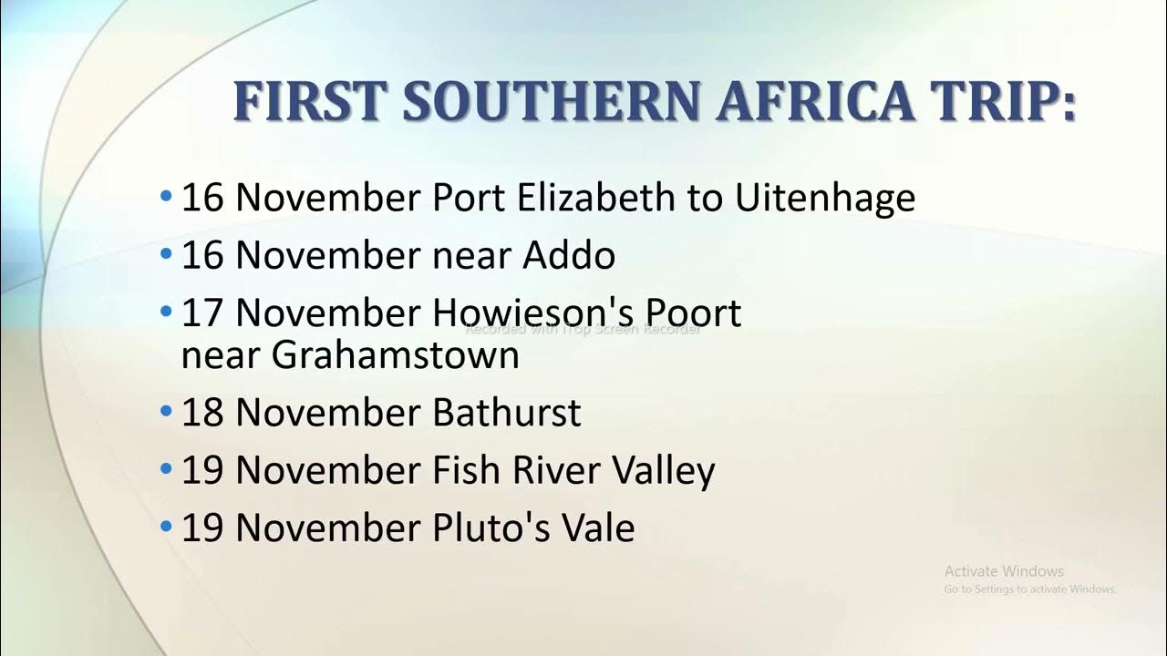 Introduction and Classification System of John Hutchinson YouTube