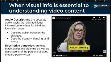 OER/ZTC Goal: Video, Audio, & Accessibility