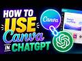 How to Connect and Use Canva with ChatGPT 2026 Tutorial