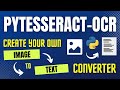 Pytesseract - Convert image to text using Python in just 3 lines of code