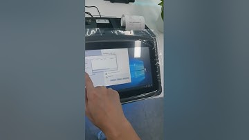 11.6 inch POS kiosk, with 80mm thermal printer,NFC,MSR scanner and POS terminal holder.