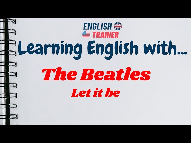 Let's call it a night  Learn english, English teacher, Let it be