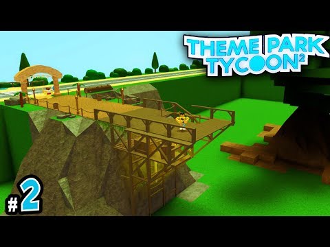 Entrance Bridge Treehouse Theme Park Tycoon 2 Roblox Youtube - building a theme park roblox youtube