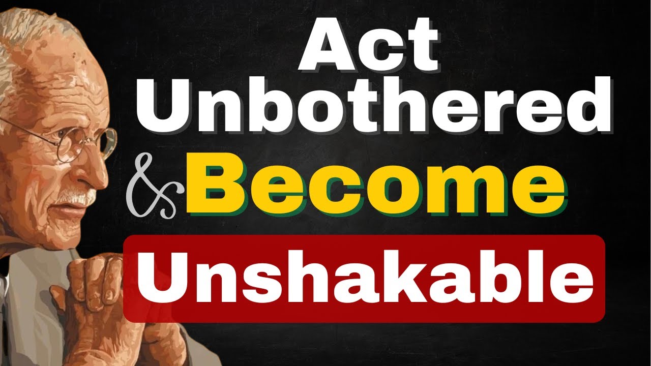 How To Act Unbothered And Become Unshakable ~ Stop Reacting and Take Back Your Power