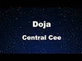 Karaoke Doja Central Cee No Guide Melody Instrumental