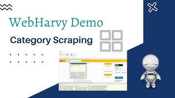 WebHarvy Demo - Multi Level Category Scraping