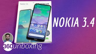 Nokia 3.4 Unboxing: Android One on a Budget