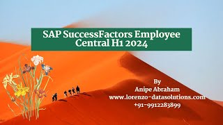 SAP SuccessFactors Employee Central H1 2024 #successfactors