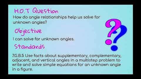 Vertical Angles Video Larsen - Google Slides
