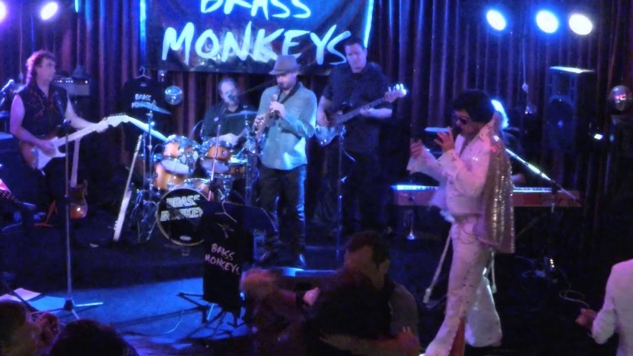 Brass Monkeys "Can't help falling in love" Elvis Tribute Live at Across