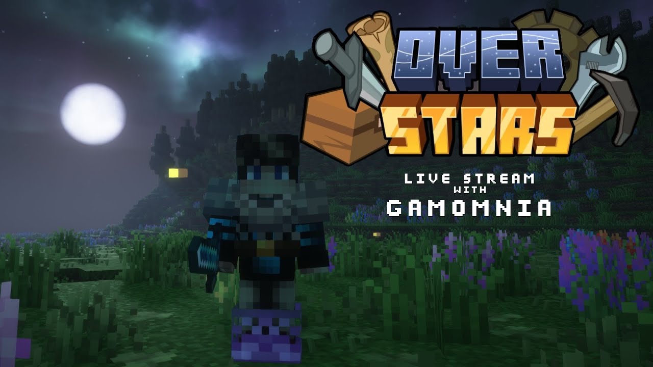 Let's Explore More - Over Stars Minecraft Modpack - Relaxing Live ...