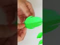 Easy paper leaf  paper leaf making  paper craft  shorts