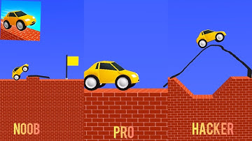 NOOB vs PRO vs HACKER  l DRAW BRIDGE l #drawbridge #iosgames #mrgames #noobprohacker