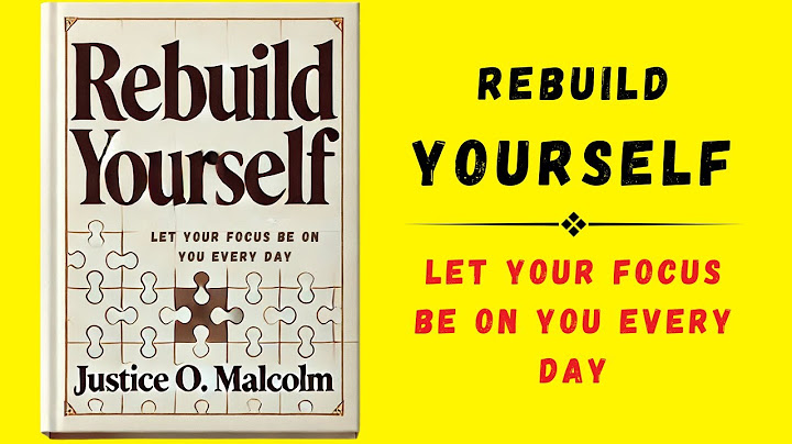 Rebuild Yourself: Let Your Focus Be On You Everyday (Audiobook)