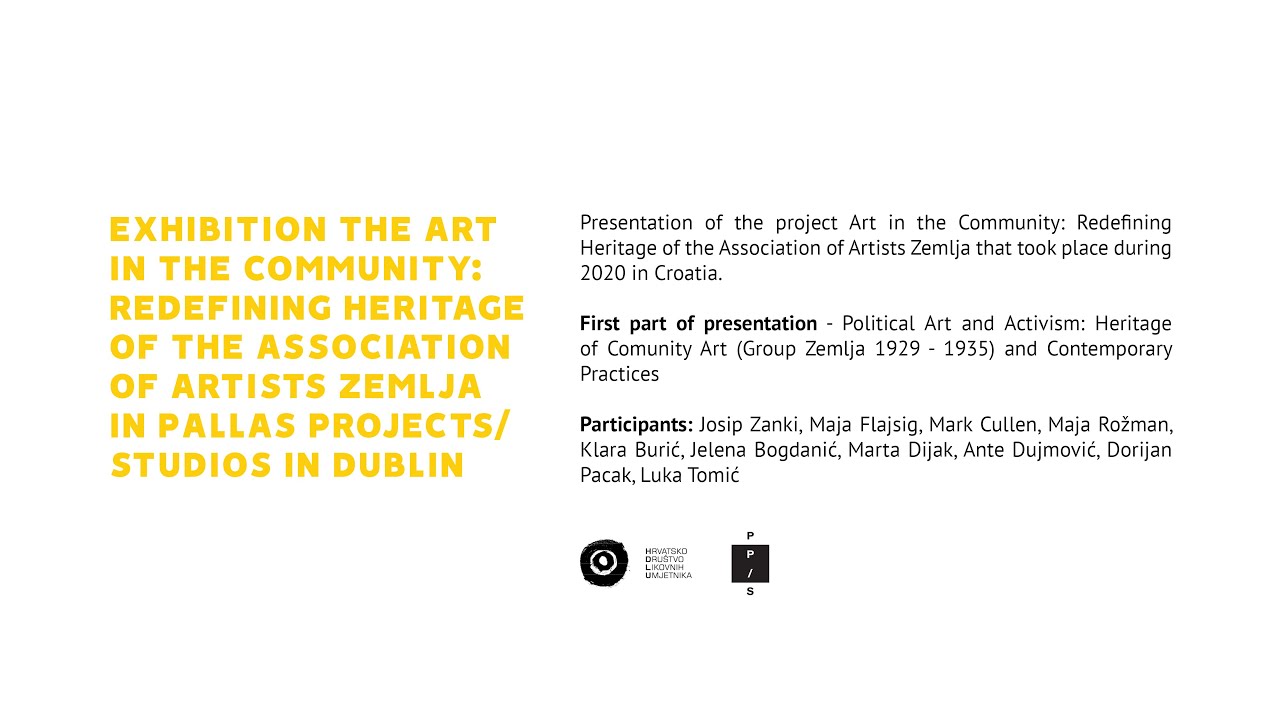 Political Art and Activism: Heritage of Community Art and Contemporary Practices