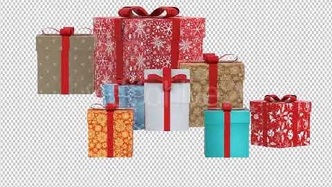 Gift Box Transition 3 | Motion Graphics - Envato elements