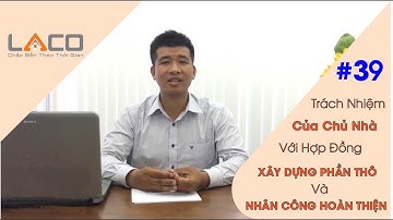 #39. Làm Gì Để Hoàn Thiện Nhà Khi Xây Dựng Phần Thô