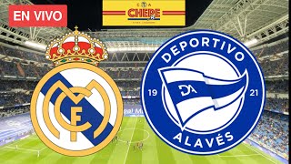 REAL MADRID VS ALAVÉS EN VIVO Jornada 36 LaLiga EA Sports