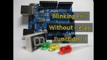 Arduino Projects - Blinking led without using delay function | Creative Engineer