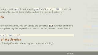 Mastering Pattern Replacement in R: A Guide to Transforming Your Data Profile