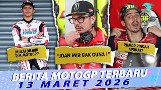 Vr46 Boss Joan Mir Is Uselessveda Ega Pratama Monitored By Motogp Teamjoan Mir Heading To Trac