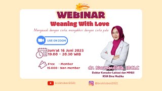 Webinar Proses Penyapihan Weaning With Love